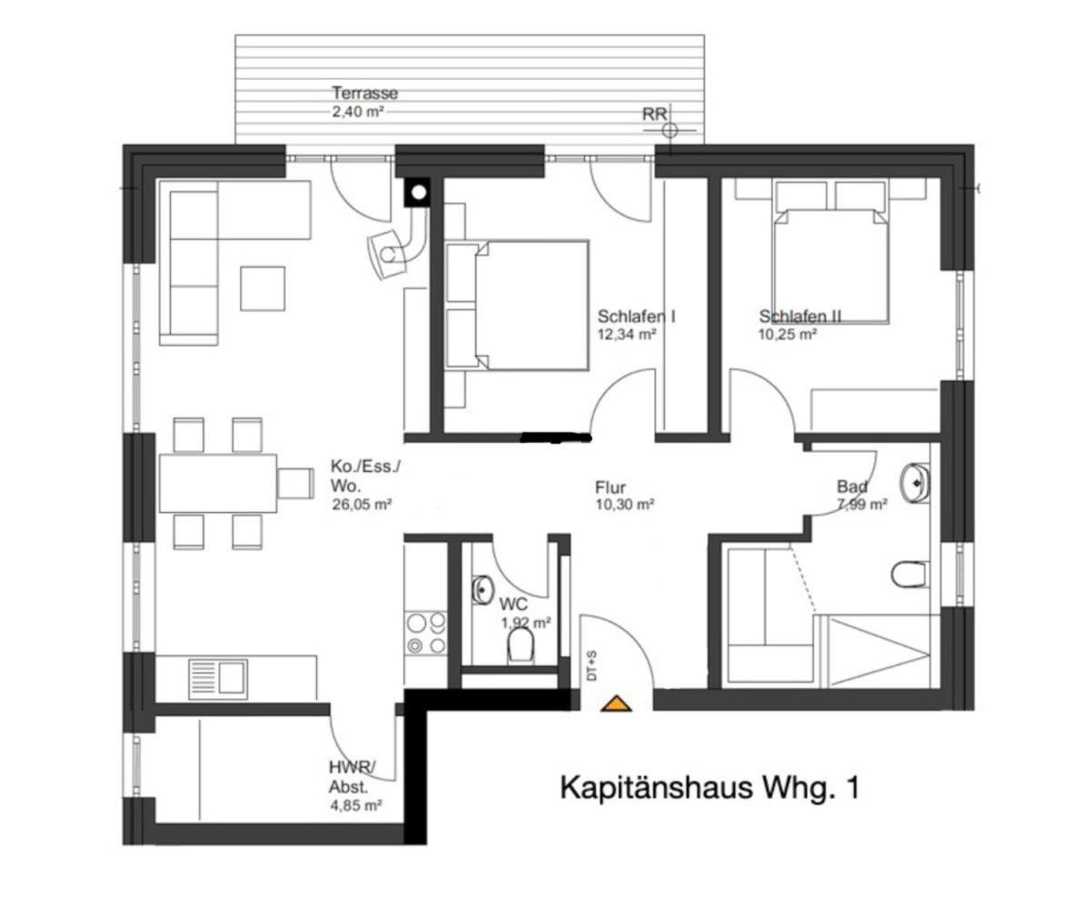 Apartamento Kapitaenshaus 1 Kellenhusen Exterior foto